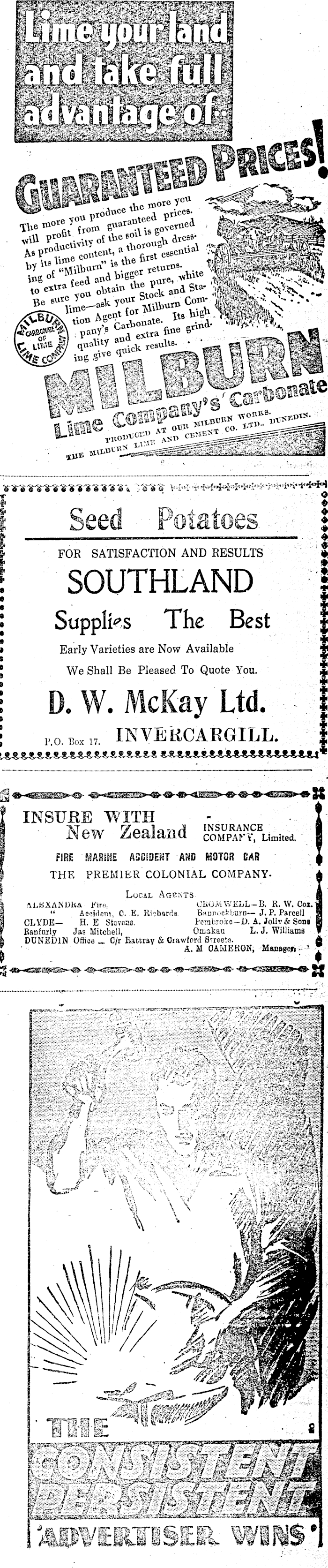 Papers Past Newspapers Dunstan Times 1 February 1937 Page 7 Advertisements Column 3