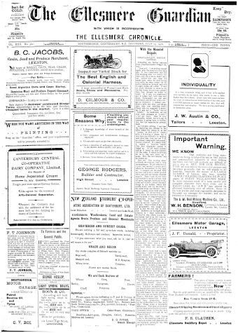 Issue page