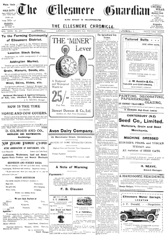 Issue page