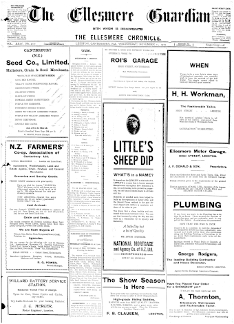 Issue page