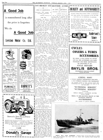 Issue page