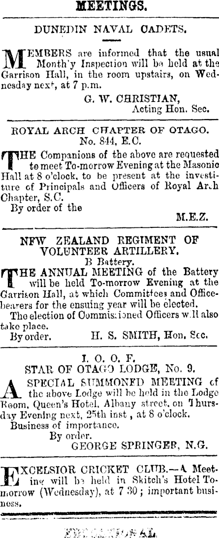 Papers Past Newspapers Evening Star 23 September 1879 Page 3 Advertisements Column 5