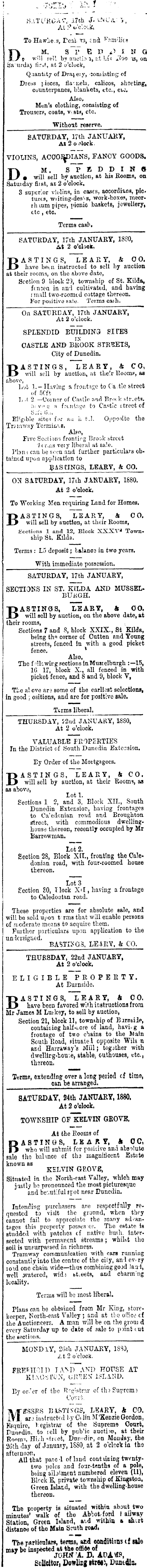 Papers Past Newspapers Evening Star 16 January 10 Page 3 Advertisements Column 7