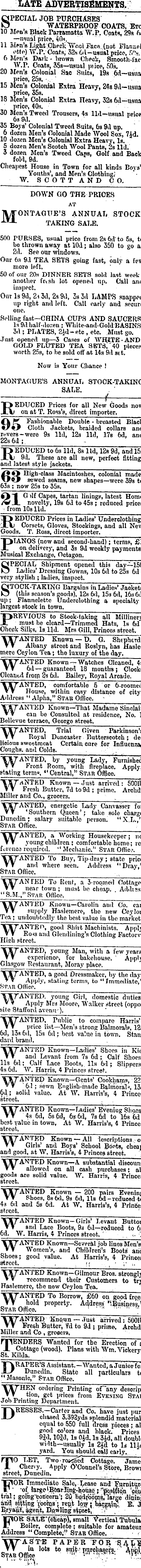 Papers Past Newspapers Evening Star 21 June 1895 Page 3