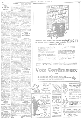 Issue page