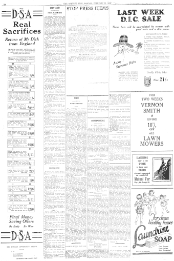 Issue page