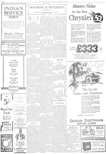 Issue page