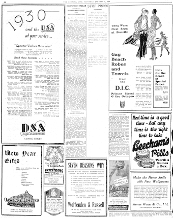 Issue page