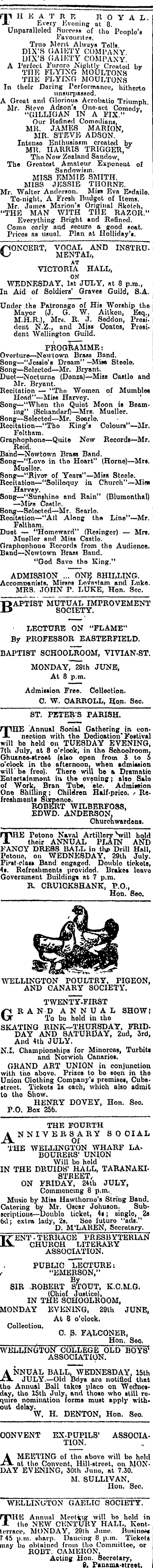 Papers Past Newspapers Evening Post 27 June 1903 Page 6 Advertisements Column 5