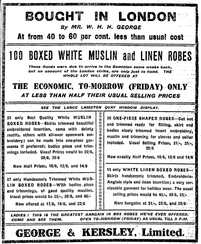 Papers Past Newspapers Evening Post 23 November 1911 Page 9 Advertisements Column 4