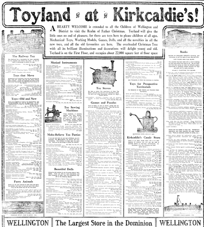 Papers Past Newspapers Evening Post 14 December 1912 Page 16 Advertisements Column 1