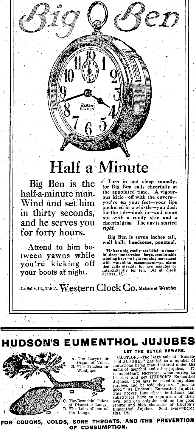 Papers Past Newspapers Evening Post 2 August 1917 Page 11 Advertisements Column 4