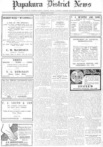 Issue page