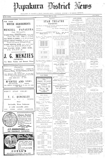 Issue page