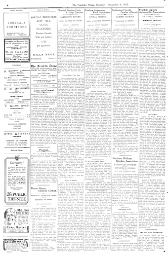 Issue page