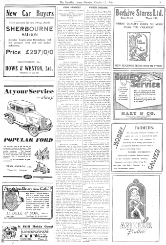 Issue page