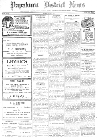 Issue page