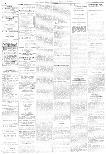 Issue page