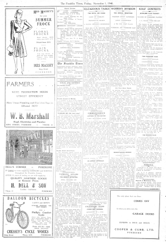 Issue page