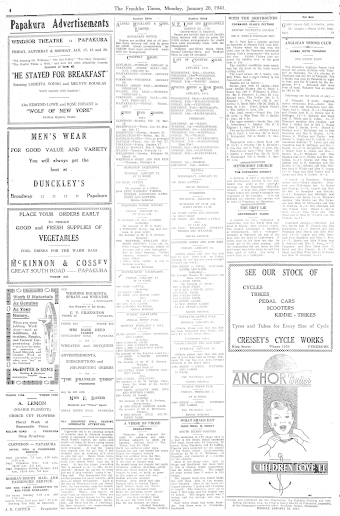 Issue page