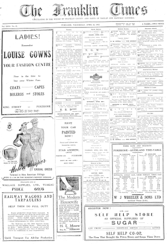 Issue page