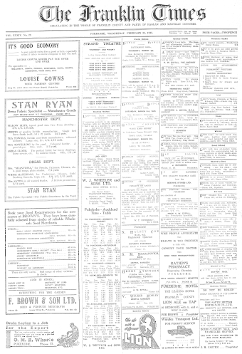 Issue page