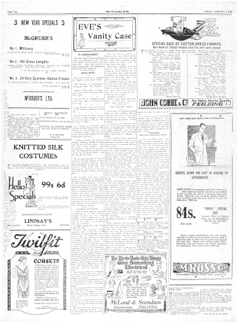 Issue page