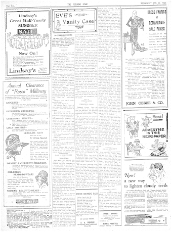 Issue page