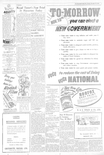 Issue page