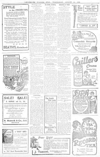 Issue page