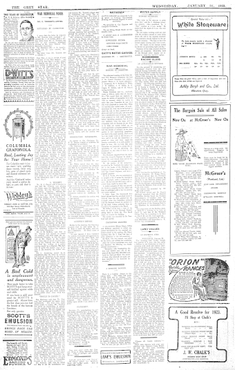 Issue page