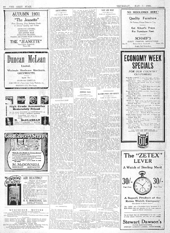 Issue page