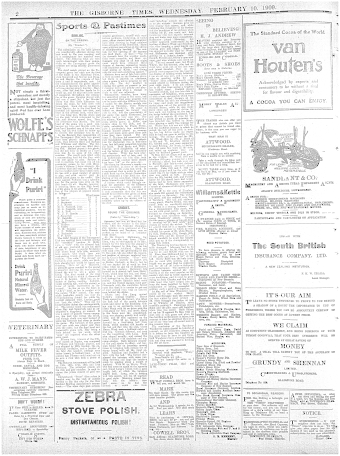 Issue page