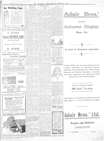 Issue page