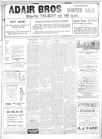 Issue page