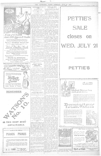 Issue page