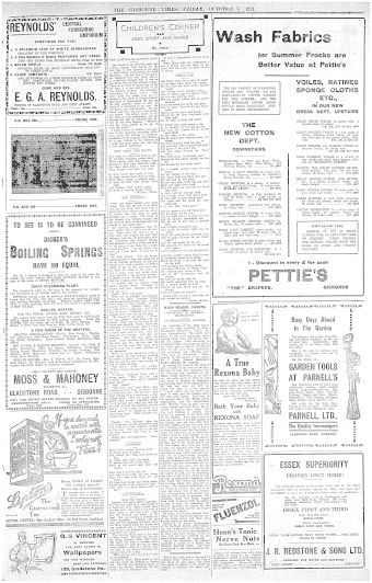 Issue page