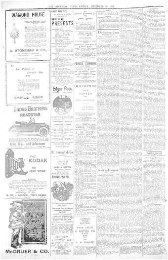 Issue page