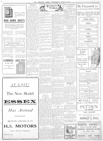 Issue page