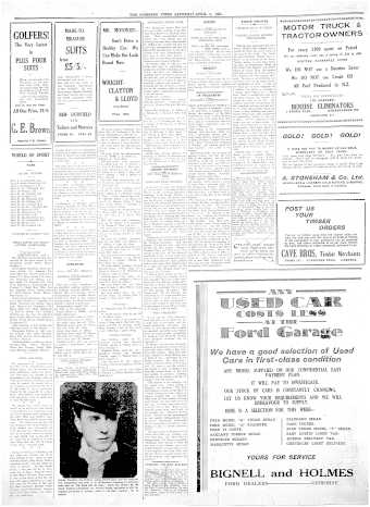 Issue page