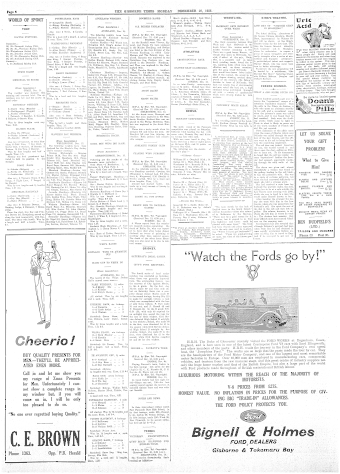 Issue page