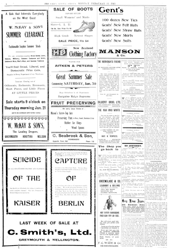 Issue page