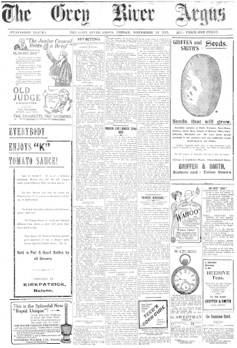 Issue page