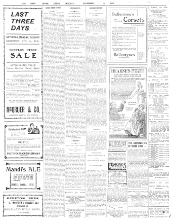 Issue page