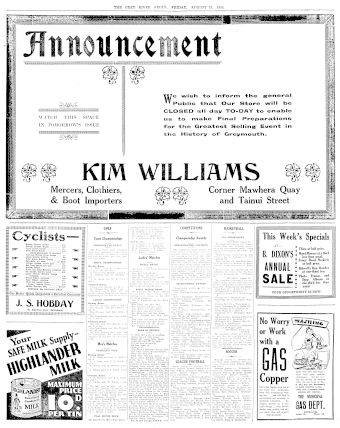 Issue page