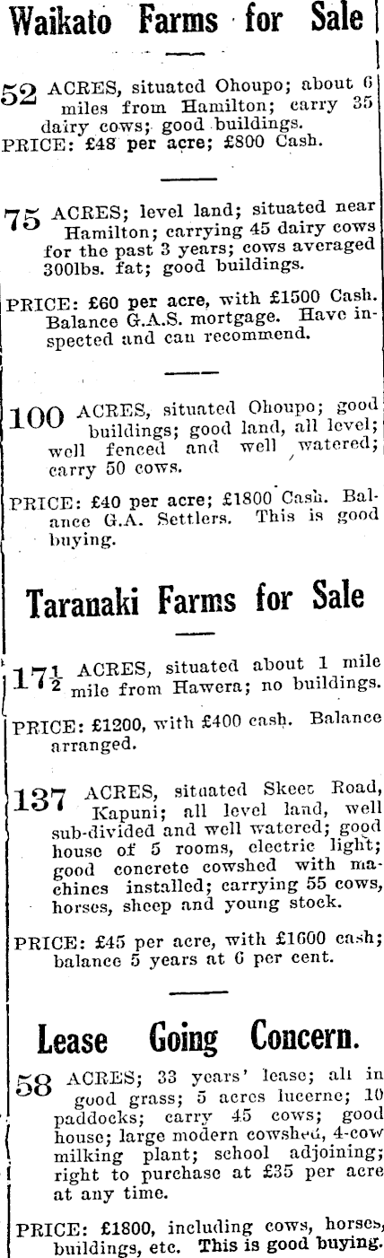 Papers Past Newspapers Hawera Star 18 June 1930 Page 4 Advertisements Column 2