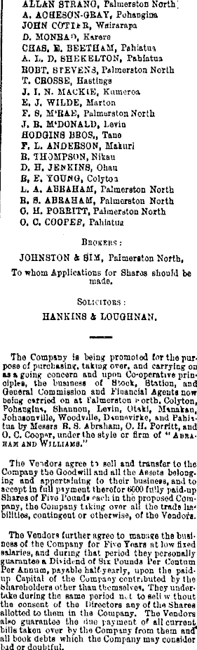 Papers Past Newspapers Hawke S Bay Herald 27 September 1901 Page 3 Advertisements Column 6