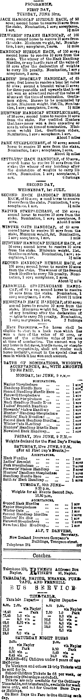 Papers Past Newspapers Hawke S Bay Herald 22 May 1903 Page 4 Advertisements Column 7