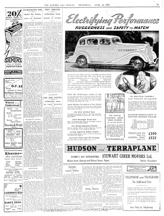 Issue page