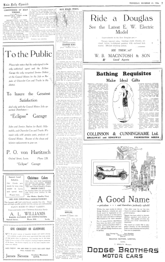 Issue page